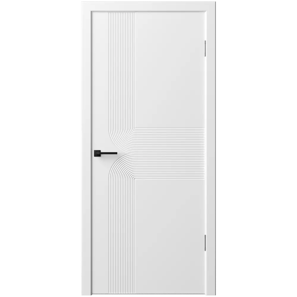 Фото Дверь межкомнатная глухая с замком и петлями в комплекте Синди-28 60x190 см эмаль цвет белый Фото Дверь межкомнатная глухая с замком и петлями в комплекте Синди-28 60x190 см эмаль цвет белый