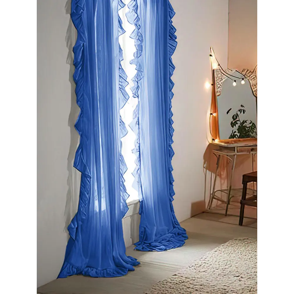 Фото 4 Тюль на ленте At Home Шилонен-06 150x260 см вуаль цвет голубой AA128006-260 Фото 4 Тюль на ленте At Home Шилонен-06 150x260 см вуаль цвет голубой AA128006-260