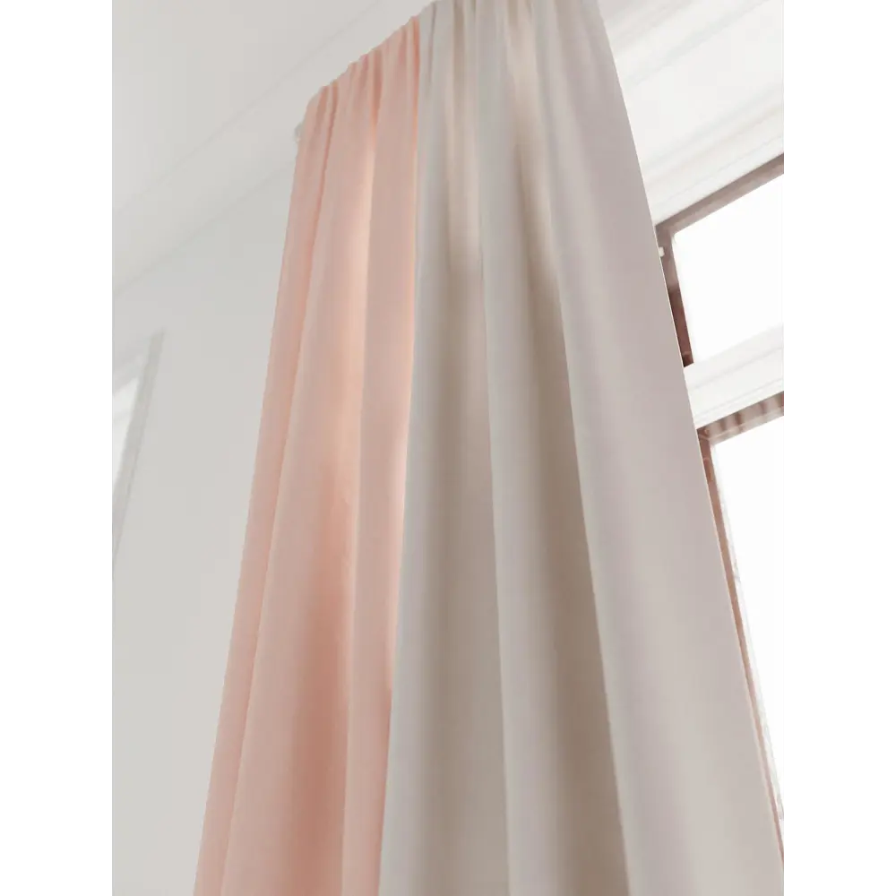 Фото 7 Комплект штор на ленте At Home Нобиус 145x230 см полиэстер цвет розовый AA213518-230 Фото 7 Комплект штор на ленте At Home Нобиус 145x230 см полиэстер цвет розовый AA213518-230