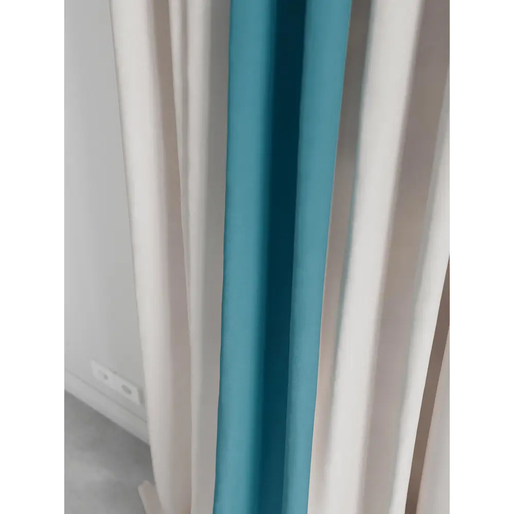 Фото 4 Комплект штор на ленте At Home Нобиус 180x320 см полиэстер цвет бирюзовый AA213553-320 Фото 4 Комплект штор на ленте At Home Нобиус 180x320 см полиэстер цвет бирюзовый AA213553-320