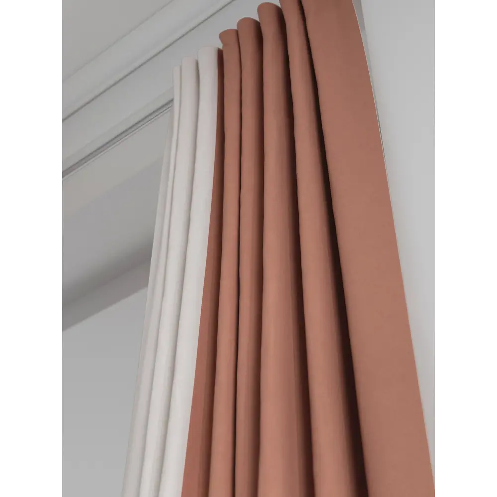 Фото 5 Комплект штор на ленте At Home Нобиус 145x280 см полиэстер цвет оранжевый/розовый/фиолетовый AA213599-280 Фото 5 Комплект штор на ленте At Home Нобиус 145x280 см полиэстер цвет оранжевый/розовый/фиолетовый AA213599-280