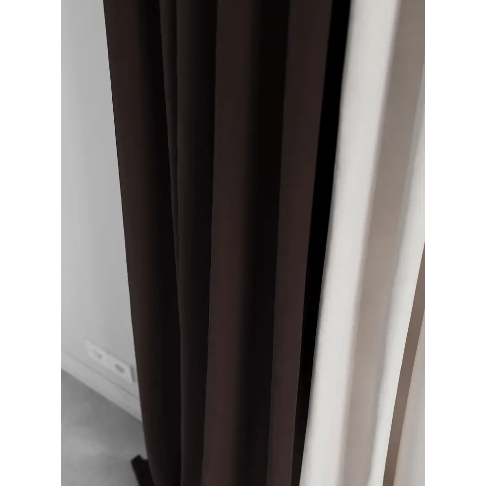 Фото 4 Комплект штор на ленте At Home Нобиус 145x230 см полиэстер цвет бежевый AA213603-230