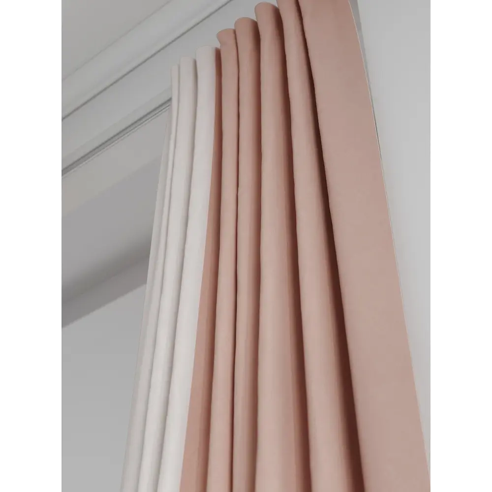 Фото 5 Комплект штор на ленте At Home Нобиус 145x240 см полиэстер цвет розовый/фиолетовый AA213598-240 Фото 5 Комплект штор на ленте At Home Нобиус 145x240 см полиэстер цвет розовый/фиолетовый AA213598-240