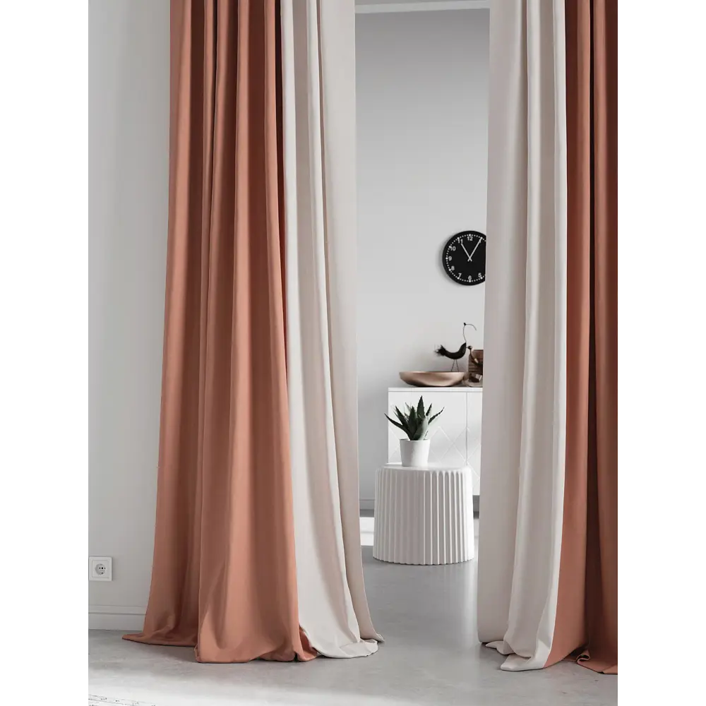 Фото 3 Комплект штор на ленте At Home Нобиус 145x270 см полиэстер цвет оранжевый/розовый/фиолетовый AA213599-270 Фото 3 Комплект штор на ленте At Home Нобиус 145x270 см полиэстер цвет оранжевый/розовый/фиолетовый AA213599-270