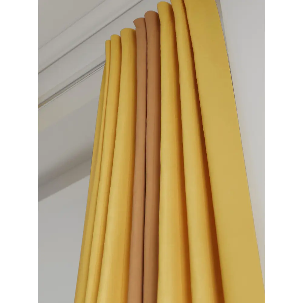 Фото 5 Комплект штор на ленте At Home Нобиус 180x270 см полиэстер цвет бежевый/коричневый AA213572-270 Фото 5 Комплект штор на ленте At Home Нобиус 180x270 см полиэстер цвет бежевый/коричневый AA213572-270