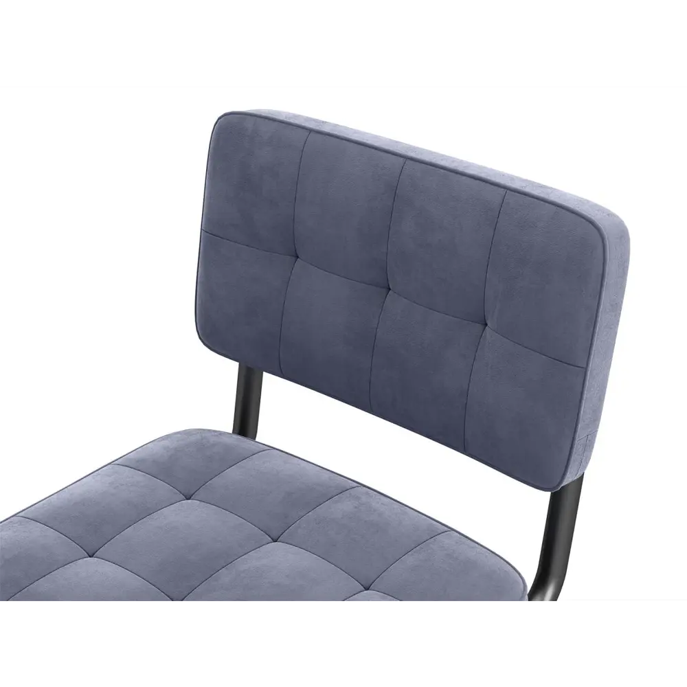 Фото 7 Стул Правила мебели Леон 46x85x52 см велюр цвет серый