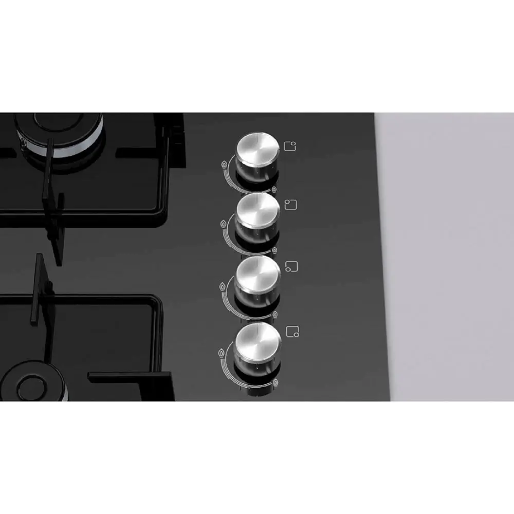 Фото 3 Газовая варочная панель Bosch POP7C6O12O 67 см 4 конфорки цвет черный Фото 3 Газовая варочная панель Bosch POP7C6O12O 67 см 4 конфорки цвет черный