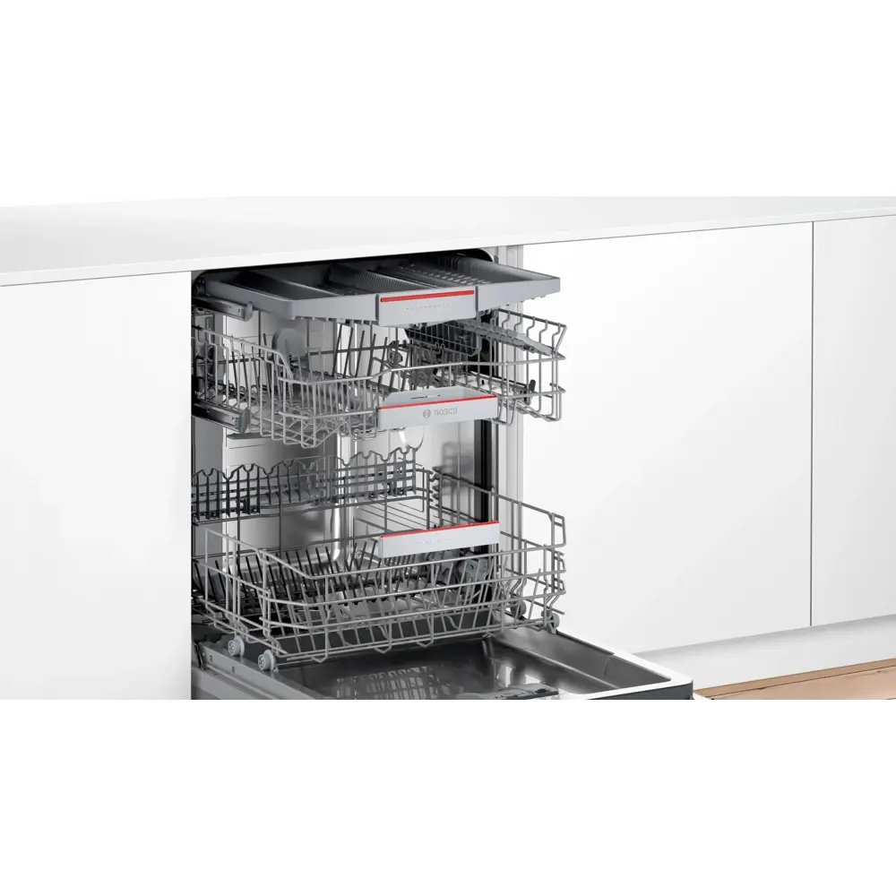 Фото 4 Встраиваемая посудомоечная машина Bosch SBH4ECX10E 59.8 см 5 программ цвет серебристый Фото 4 Встраиваемая посудомоечная машина Bosch SBH4ECX10E 59.8 см 5 программ цвет серебристый