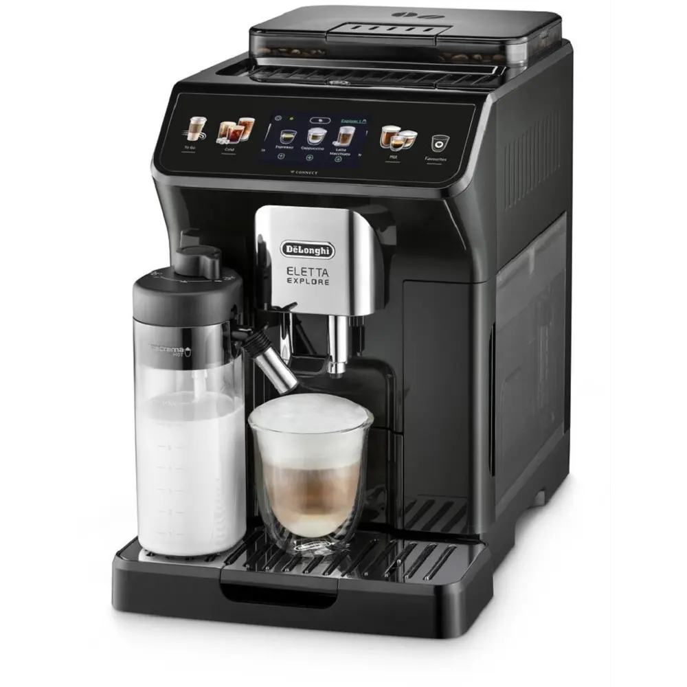 Фото Электрическая кофемашина Delonghi 26x38.5x45 см цвет серый Фото Электрическая кофемашина Delonghi 26x38.5x45 см цвет серый
