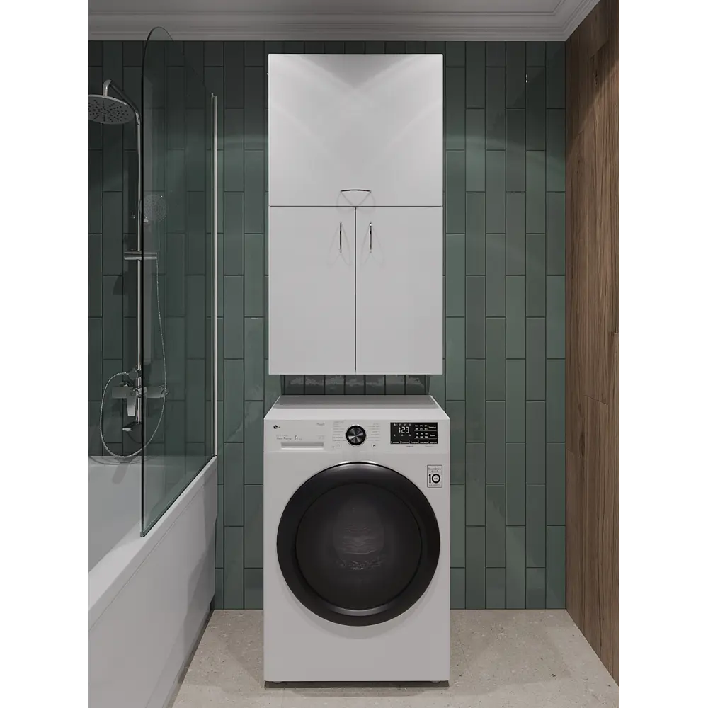 Фото 4 Шкаф подвесной Topline Sm tlsm-60sr2 60x110см цвет белый Фото 4 Шкаф подвесной Topline Sm tlsm-60sr2 60x110см цвет белый