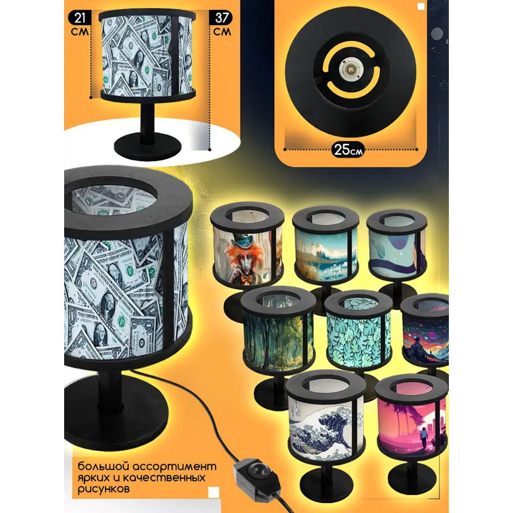 Фото 4 Настольная лампа Бруталити деньги 703 Na-nojke-di-150724-0002 цвет черный Фото 4 Настольная лампа Бруталити деньги 703 Na-nojke-di-150724-0002 цвет черный