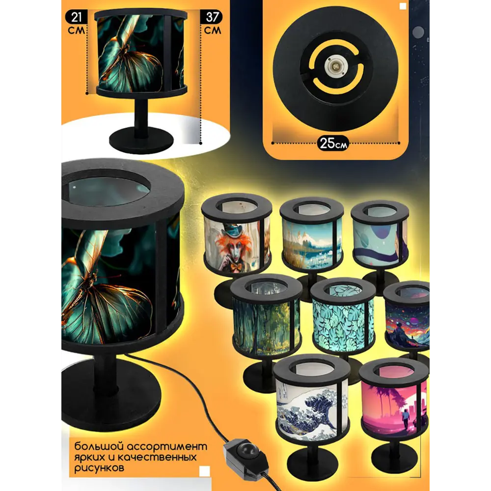 Фото 4 Настольная лампа Бруталити природа 521 Na-nojke-di-150724-0055 цвет черный Фото 4 Настольная лампа Бруталити природа 521 Na-nojke-di-150724-0055 цвет черный