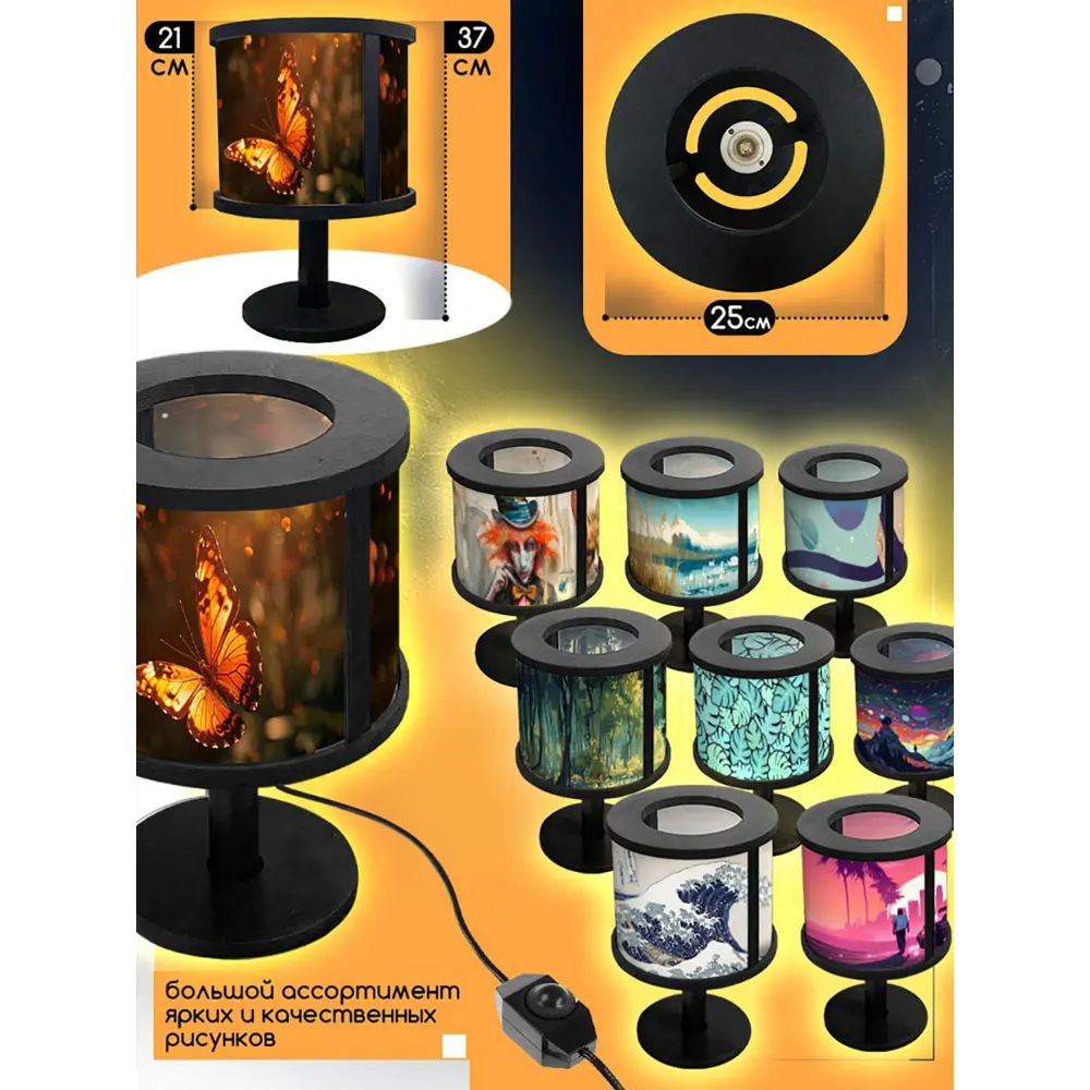 Фото 4 Настольная лампа Бруталити природа 520 Na-nojke-di-150724-0054 цвет черный Фото 4 Настольная лампа Бруталити природа 520 Na-nojke-di-150724-0054 цвет черный