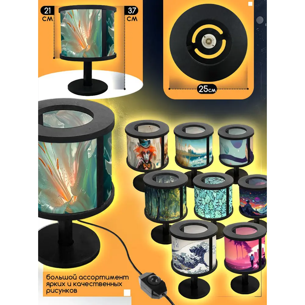 Фото 4 Настольная лампа Бруталити природа 583 Na-nojke-di-150724-0067 цвет черный Фото 4 Настольная лампа Бруталити природа 583 Na-nojke-di-150724-0067 цвет черный