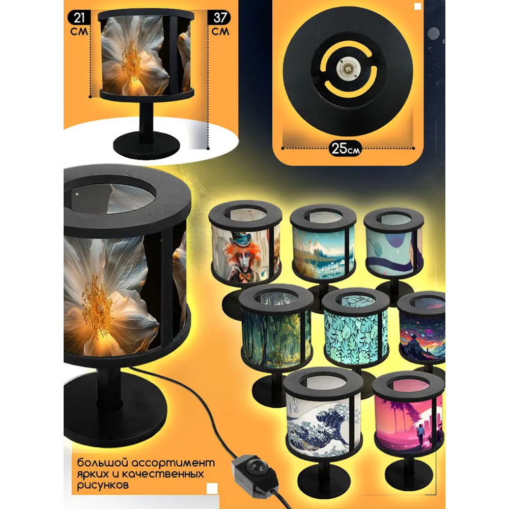 Фото 4 Настольная лампа Бруталити природа 610 Na-nojke-di-150724-0091 цвет черный Фото 4 Настольная лампа Бруталити природа 610 Na-nojke-di-150724-0091 цвет черный