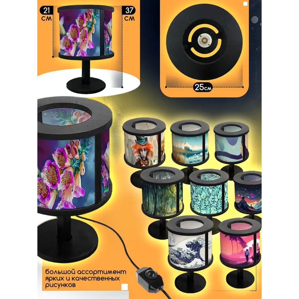 Фото 4 Настольная лампа Бруталити природа 608 Na-nojke-di-150724-0089 цвет черный Фото 4 Настольная лампа Бруталити природа 608 Na-nojke-di-150724-0089 цвет черный