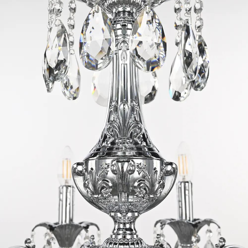 Фото 9 Люстра подвесная Bohemia ivele crystal 410482 410482 10 ламп 20 м² цвет никель Фото 9 Люстра подвесная Bohemia ivele crystal 410482 410482 10 ламп 20 м² цвет никель