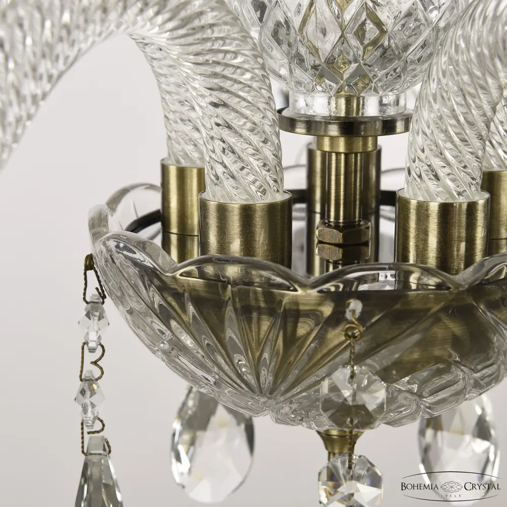 Фото 4 Люстра подвесная Bohemia ivele crystal 319502 319502 5 ламп 10 м² цвет медный Фото 4 Люстра подвесная Bohemia ivele crystal 319502 319502 5 ламп 10 м² цвет медный