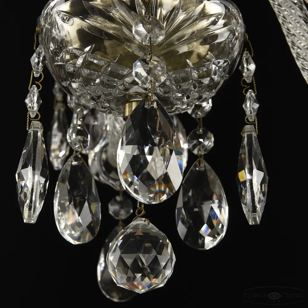 Фото 3 Люстра подвесная Bohemia ivele crystal 321449 5 ламп 10 м² цвет медный Фото 3 Люстра подвесная Bohemia ivele crystal 321449 5 ламп 10 м² цвет медный