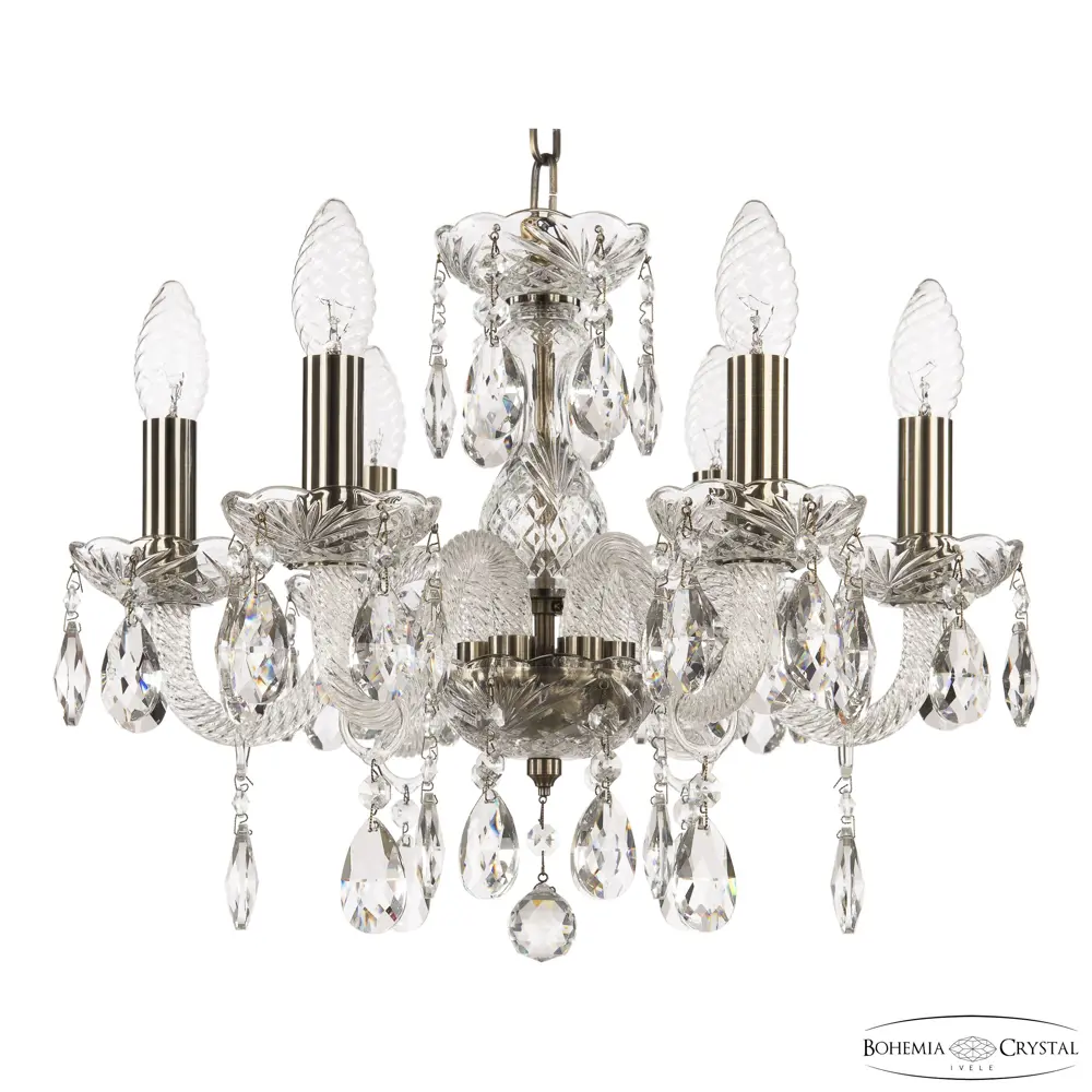Фото Люстра подвесная Bohemia ivele crystal 321448 321448 6 ламп 12 м² цвет медный Фото Люстра подвесная Bohemia ivele crystal 321448 321448 6 ламп 12 м² цвет медный
