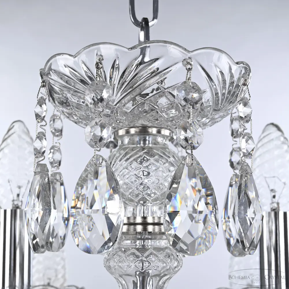 Фото 3 Люстра подвесная Bohemia ivele crystal 323021 323021 12 ламп 24 м² цвет никель Фото 3 Люстра подвесная Bohemia ivele crystal 323021 323021 12 ламп 24 м² цвет никель