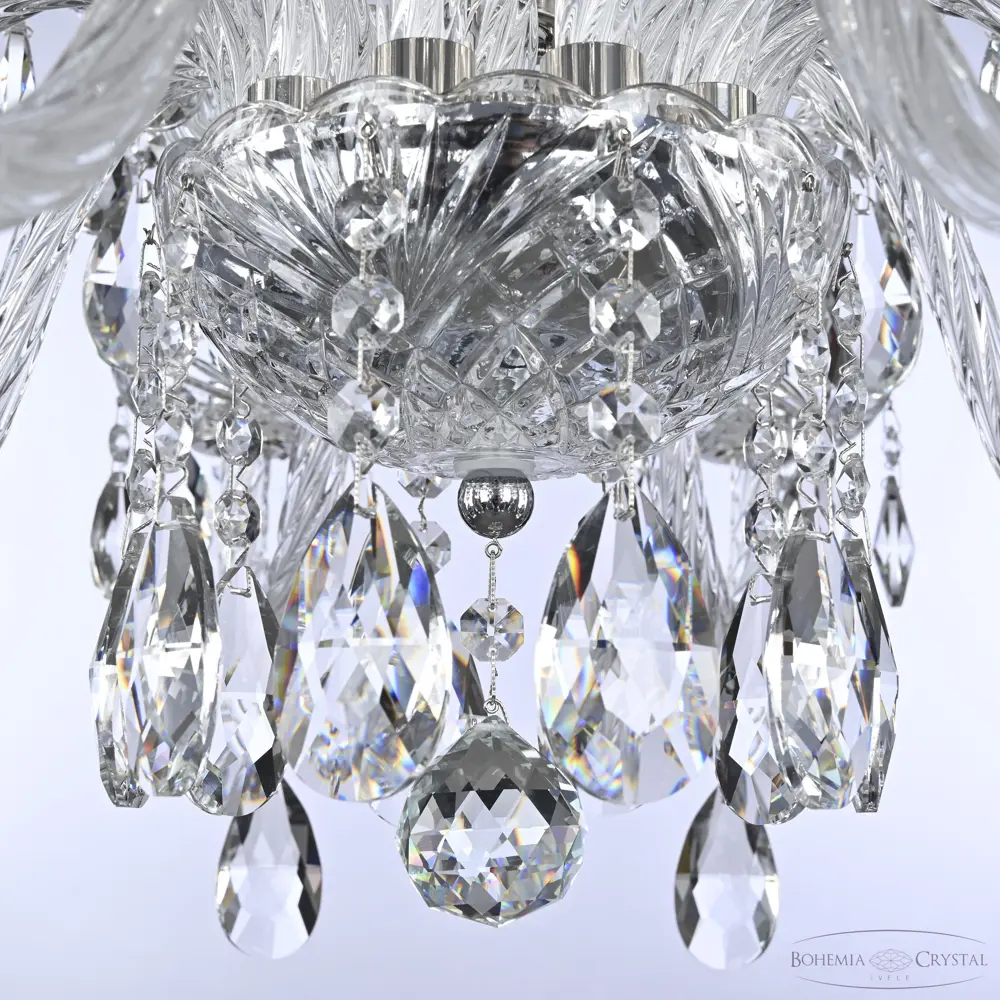 Фото 3 Люстра подвесная Bohemia ivele crystal 331456 331456 15 ламп 30 м² цвет никель Фото 3 Люстра подвесная Bohemia ivele crystal 331456 331456 15 ламп 30 м² цвет никель