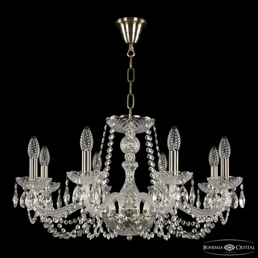 Фото 2 Люстра подвесная Bohemia ivele crystal 321488 321488 8 ламп 16 м² цвет медный Фото 2 Люстра подвесная Bohemia ivele crystal 321488 321488 8 ламп 16 м² цвет медный