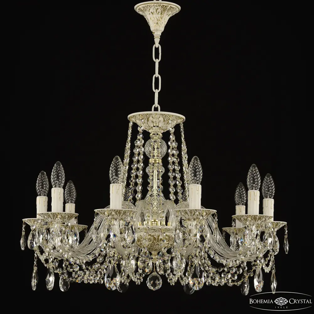 Фото Люстра подвесная Bohemia ivele crystal 162008 162008 10 ламп 20 м² цвет золото Фото Люстра подвесная Bohemia ivele crystal 162008 162008 10 ламп 20 м² цвет золото