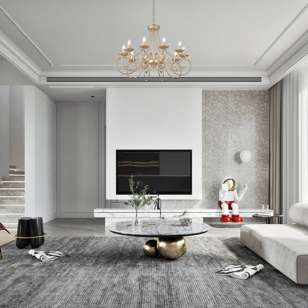 Фото 2 Люстра подвесная Arte perfetto luce 376308 376308 10 ламп 20 м² цвет золотистый Фото 2 Люстра подвесная Arte perfetto luce 376308 376308 10 ламп 20 м² цвет золотистый