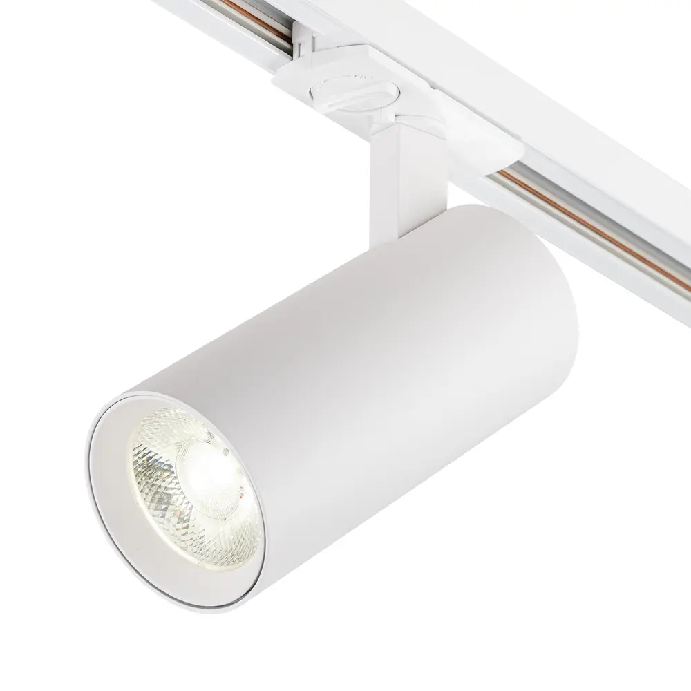 Фото Трековый светильник подвесной светодиодный Escada 20002tra-04led swh 20 Вт 3 м² цвет белый Фото Трековый светильник подвесной светодиодный Escada 20002tra-04led swh 20 Вт 3 м² цвет белый