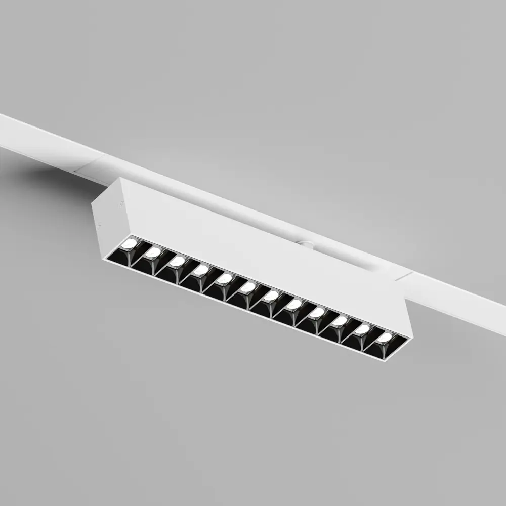 Фото Трековый светильник линейный светодиодный Denkirs Dk8006-wb 9 Вт однофазный 3 м² цвет белый Фото Трековый светильник линейный светодиодный Denkirs Dk8006-wb 9 Вт однофазный 3 м² цвет белый