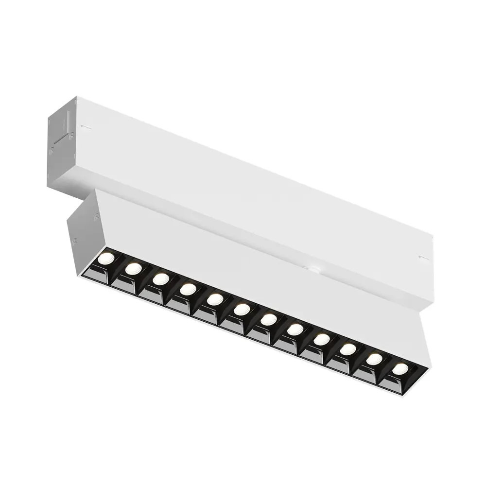 Фото 4 Трековый светильник линейный светодиодный Denkirs Dk8006-wb 9 Вт однофазный 3 м² цвет белый Фото 4 Трековый светильник линейный светодиодный Denkirs Dk8006-wb 9 Вт однофазный 3 м² цвет белый
