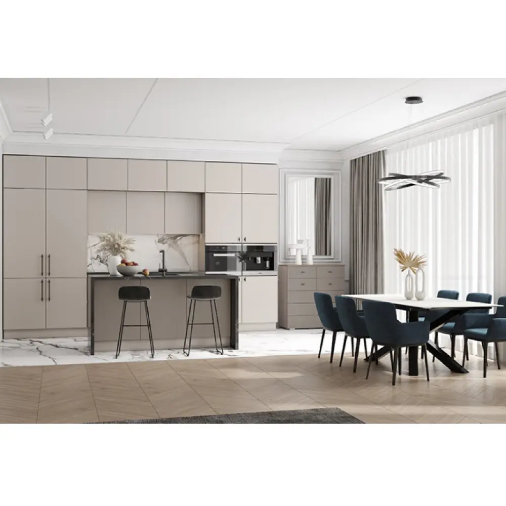 Фото 2 Фасад выдвижного ящика 39.7x12.5 см Agt Supramat МДФ цвет сахара крем Фото 2 Фасад выдвижного ящика 39.7x12.5 см Agt Supramat МДФ цвет сахара крем