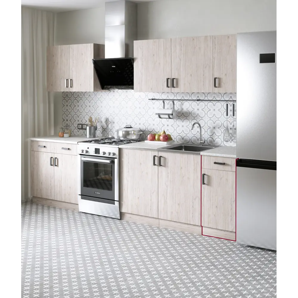 Фото 4 Напольный шкаф Regent Style Кухонный модуль напольный 40x82.80x60 см фасад бежевый ЛДСП каркас бежевый ЛДСП Фото 4 Напольный шкаф Regent Style Кухонный модуль напольный 40x82.80x60 см фасад бежевый ЛДСП каркас бежевый ЛДСП