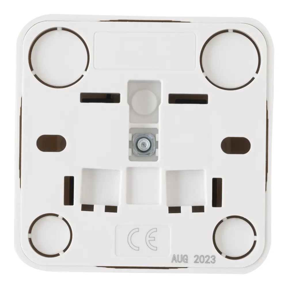 Фото 4 Розетка встраиваемая Arte milano 385557 с заземлением цвет белый