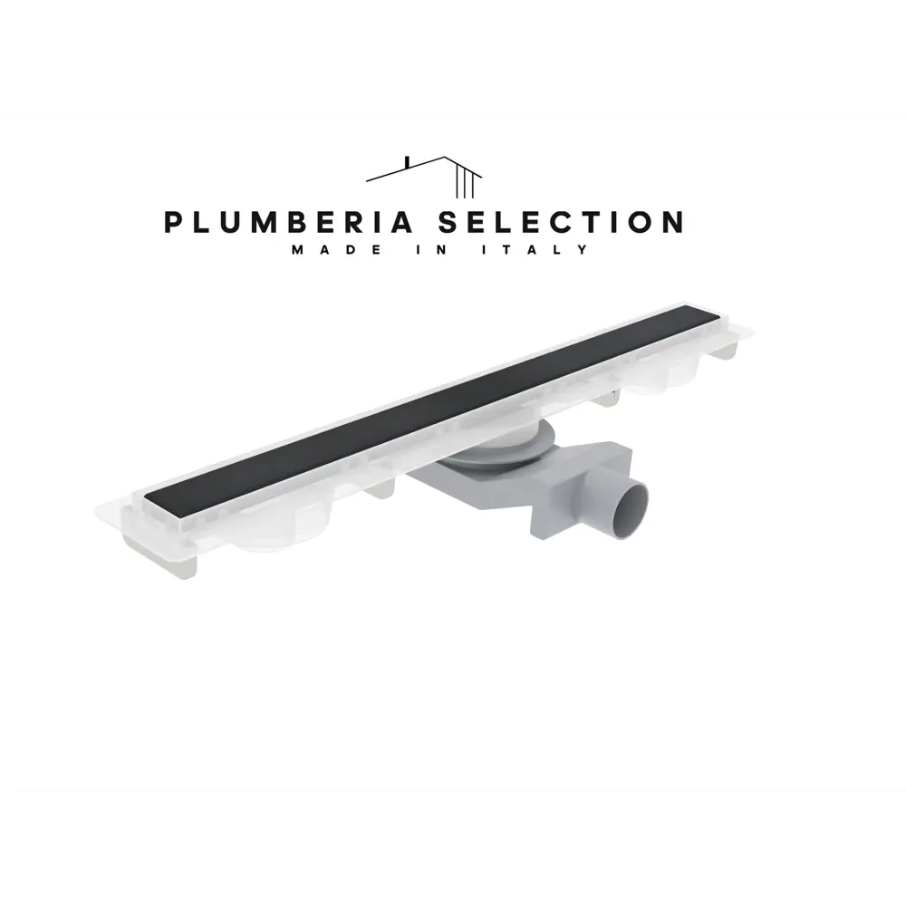 Фото Трап для душа Plumberia selection PSM60NO комбинированный затвор 4x60 см нержавеющая сталь Фото Трап для душа Plumberia selection PSM60NO комбинированный затвор 4x60 см нержавеющая сталь