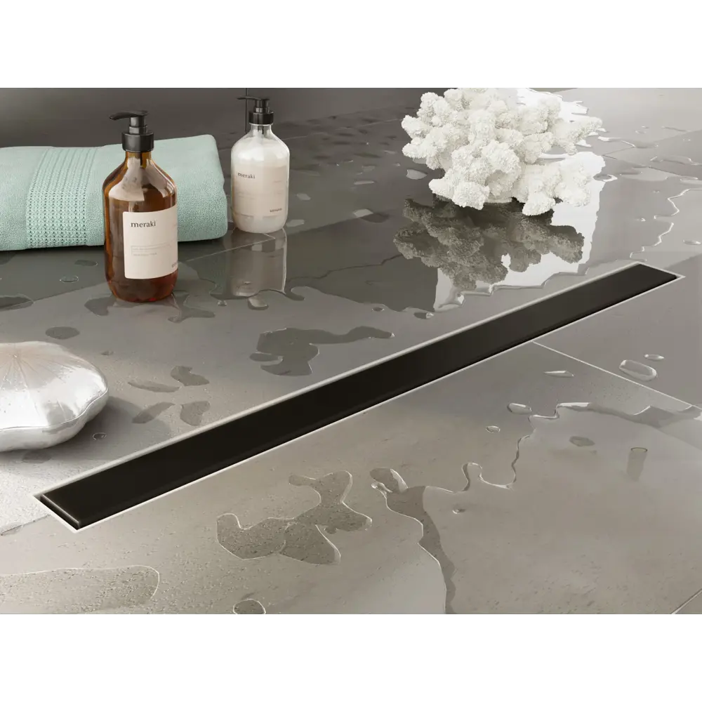 Фото 4 Трап для душа Plumberia selection PSM60NO комбинированный затвор 4x60 см нержавеющая сталь Фото 4 Трап для душа Plumberia selection PSM60NO комбинированный затвор 4x60 см нержавеющая сталь