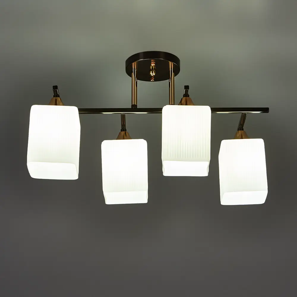 Фото 2 Люстра потолочная Arte Lamp Merope 4 лампы цвет черный Фото 2 Люстра потолочная Arte Lamp Merope 4 лампы цвет черный