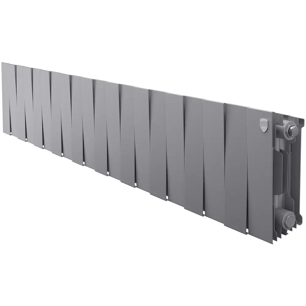 Фото 2 Радиатор секционный Royal Thermo Pianoforte 200/100 20 секций боковое подключение биметалл серый Фото 2 Радиатор секционный Royal Thermo Pianoforte 200/100 20 секций боковое подключение биметалл серый