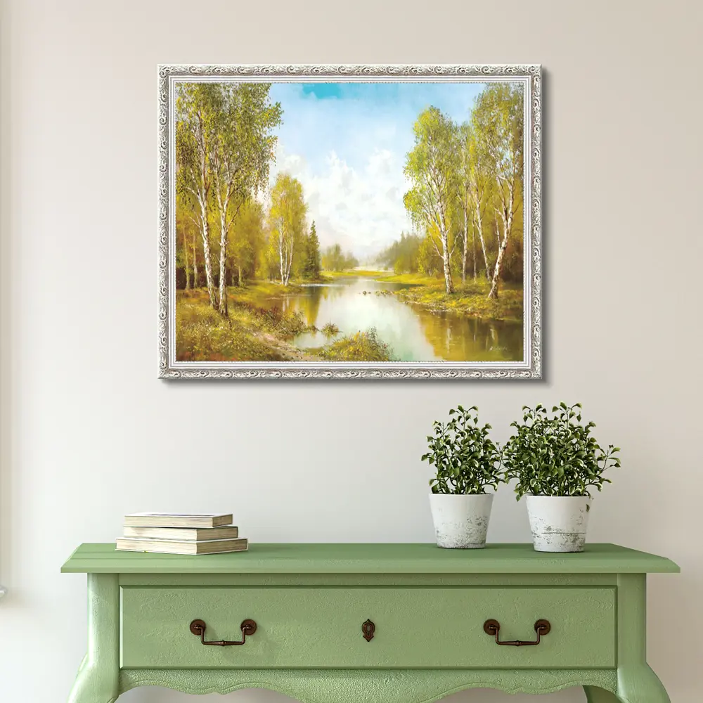 Фото 2 Картина в раме Grafis-art Весеннее утро 57x47 см Фото 2 Картина в раме Grafis-art Весеннее утро 57x47 см