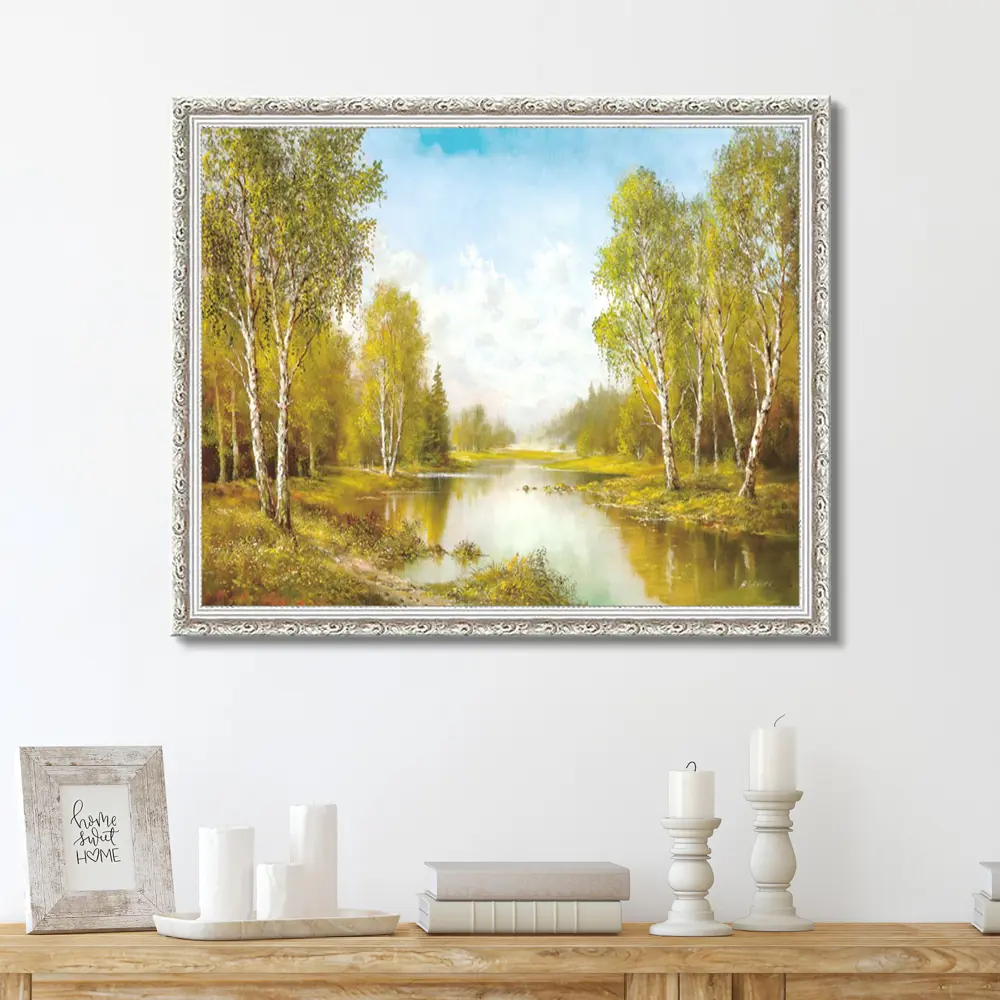 Фото Картина в раме Grafis-art Весеннее утро 57x47 см Фото Картина в раме Grafis-art Весеннее утро 57x47 см