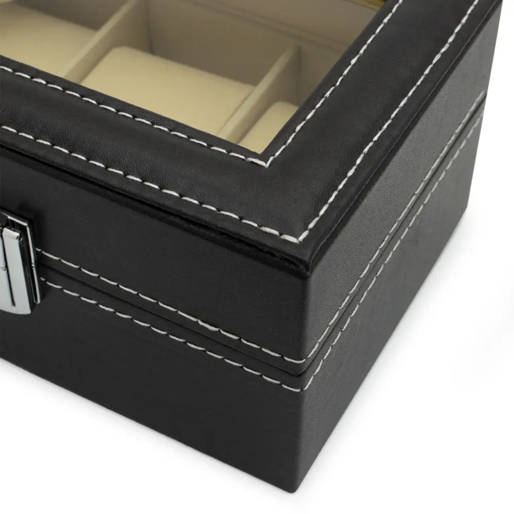 Фото 7 Декоративная шкатулка Clox YC-03BL 11x8 см цвет черный Фото 7 Декоративная шкатулка Clox YC-03BL 11x8 см цвет черный