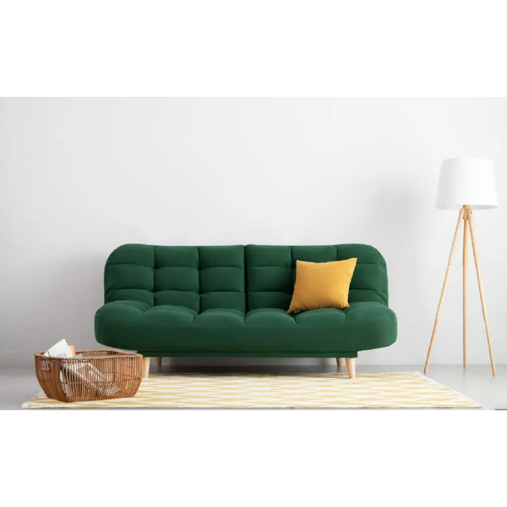 Фото 2 Диван Divan.ru Бонс-Т 197x90x100 см ткань цвет зеленый Фото 2 Диван Divan.ru Бонс-Т 197x90x100 см ткань цвет зеленый