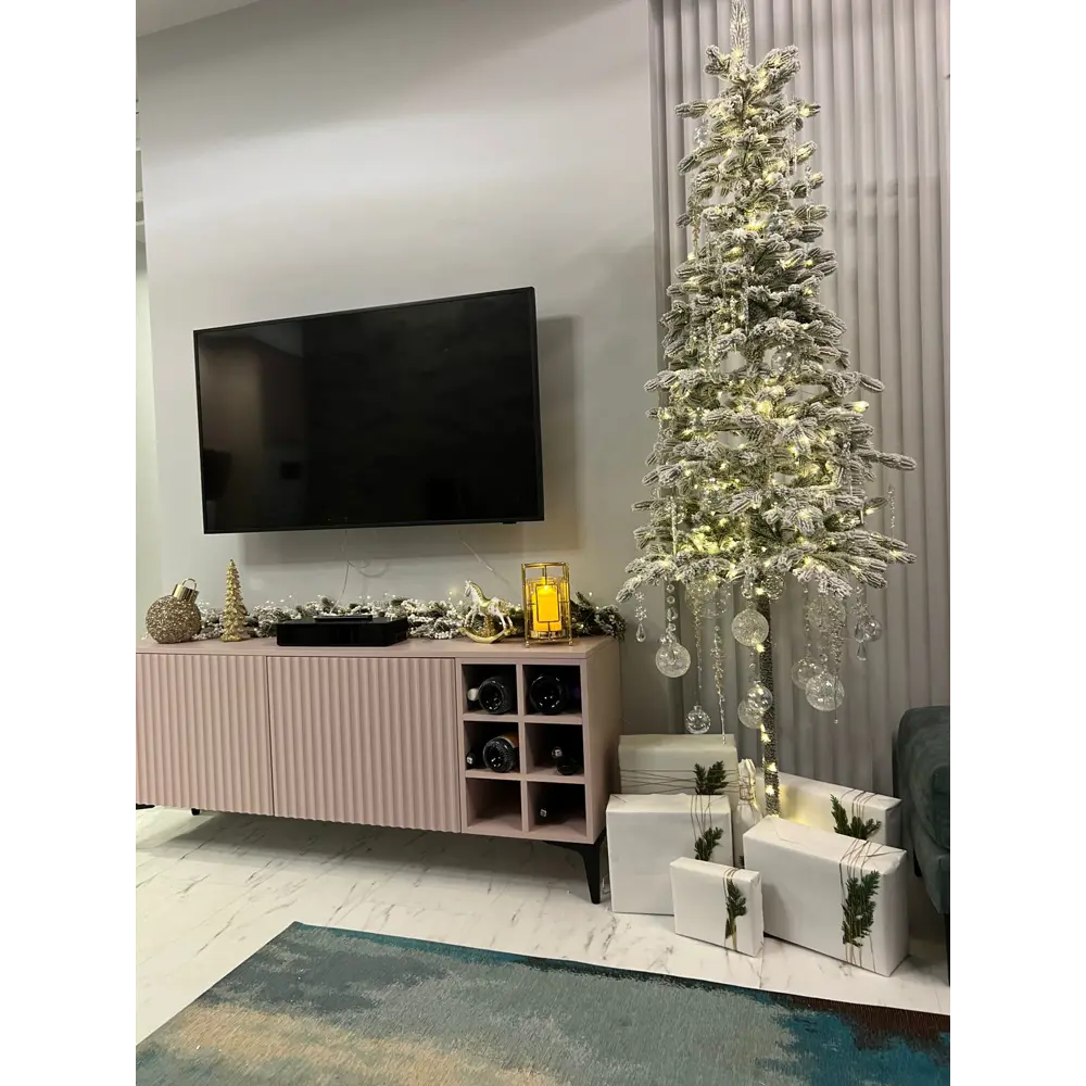 Фото 4 Ель новогодняя искусственная Max christmas Королева тянь шаня заснеженная 210 см цвет белый Фото 4 Ель новогодняя искусственная Max christmas Королева тянь шаня заснеженная 210 см цвет белый