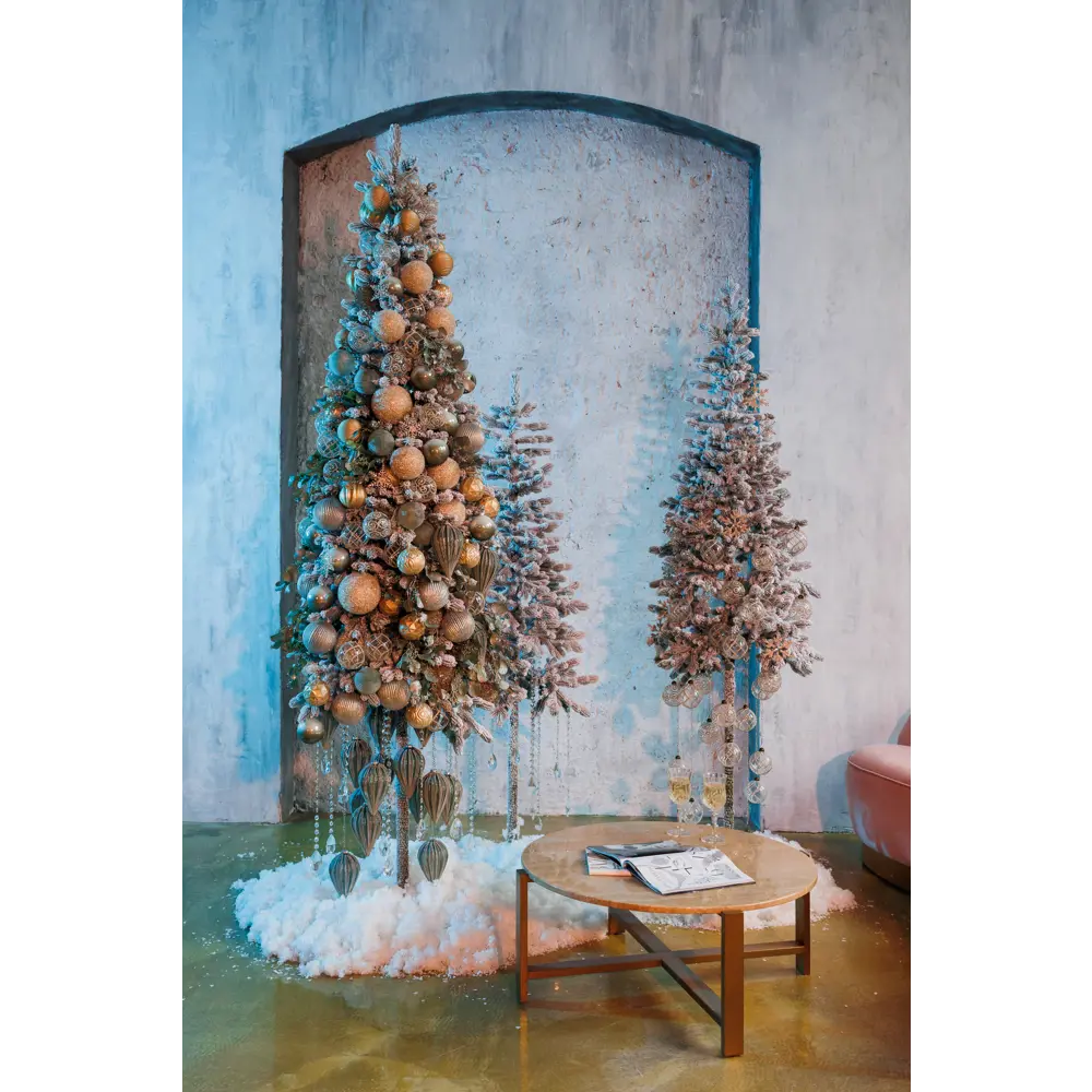 Фото 2 Ель новогодняя искусственная Max christmas Королева тянь шаня заснеженная 210 см цвет белый Фото 2 Ель новогодняя искусственная Max christmas Королева тянь шаня заснеженная 210 см цвет белый