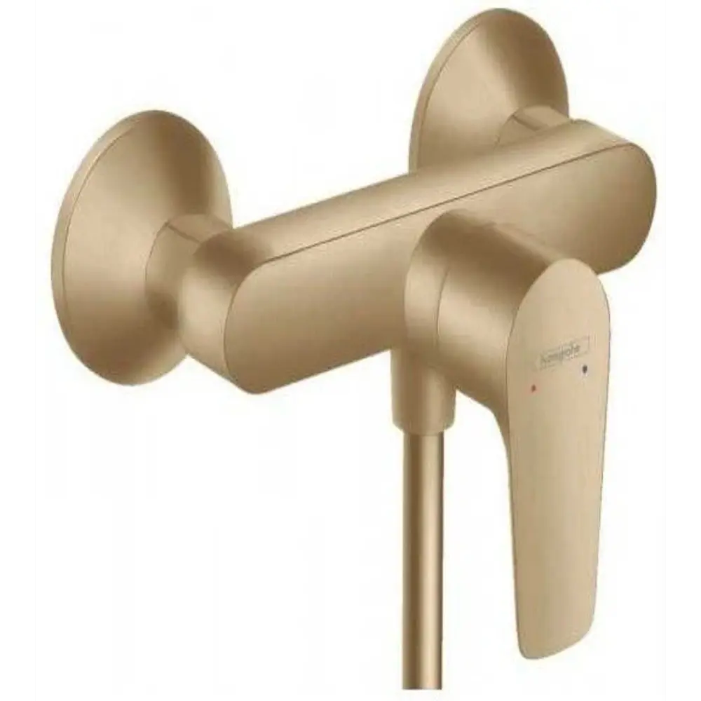 Фото Смеситель для душа Hansgrohe 00000071127 однорычажный цвет бронза Фото Смеситель для душа Hansgrohe 00000071127 однорычажный цвет бронза