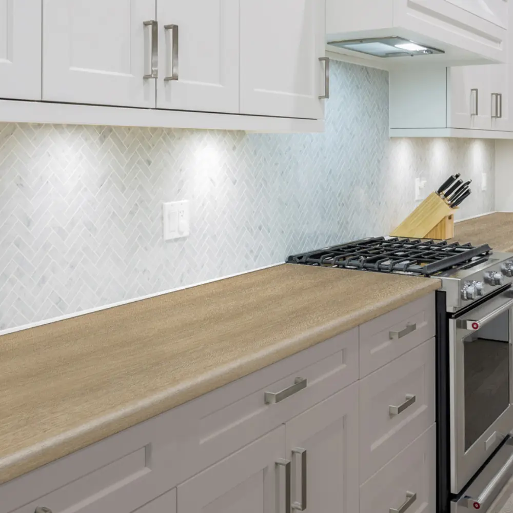 Фото 3 Кухонная столешница Slotex French Oak 1000x600x27 см ЛДСП цвет дуб Фото 3 Кухонная столешница Slotex French Oak 1000x600x27 см ЛДСП цвет дуб