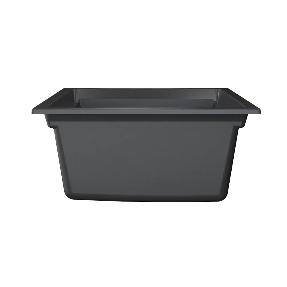 Фото 5 Мойка для кухни Online Comfort врезная/подстольная 5553 55.50x45 см глубина чаши 20 см кварцевый песок цвет черный матовый Фото 5 Мойка для кухни Online Comfort врезная/подстольная 5553 55.50x45 см глубина чаши 20 см кварцевый песок цвет черный матовый