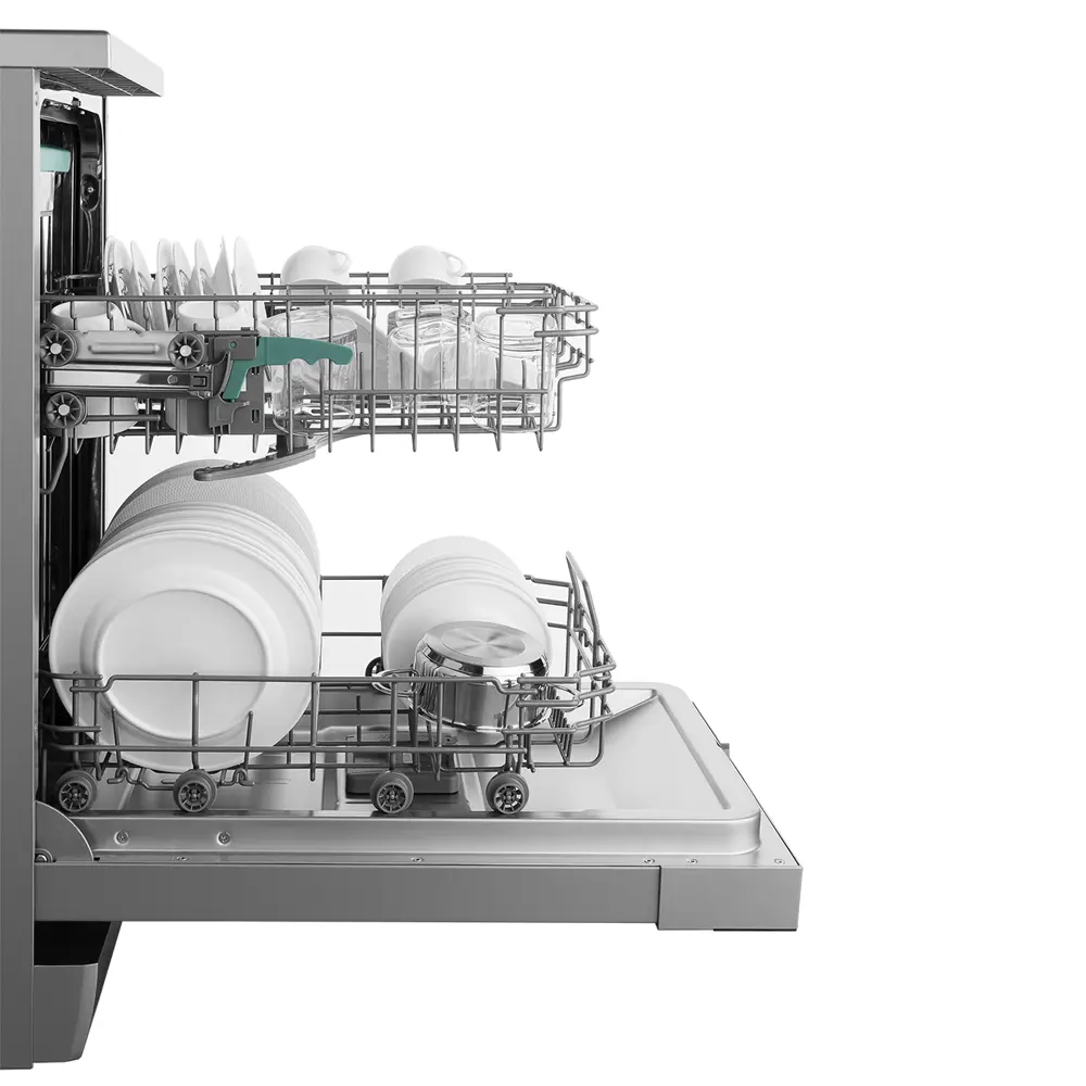 Фото 10 Отдельностоящая посудомоечная машина Weissgauff DW 4538 Inverter Touch 44.8 см 9 программ цвет серый/серебристый Фото 10 Отдельностоящая посудомоечная машина Weissgauff DW 4538 Inverter Touch 44.8 см 9 программ цвет серый/серебристый