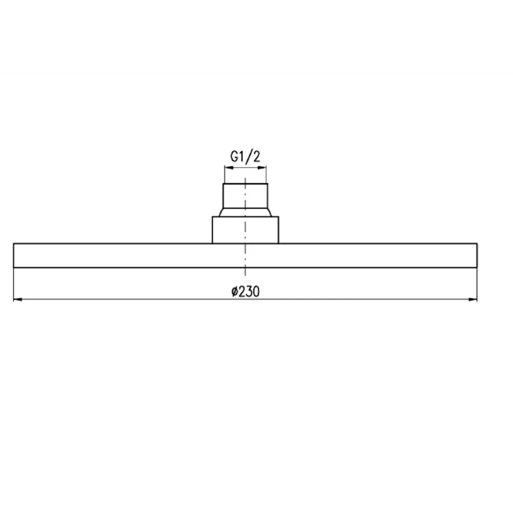 Фото 2 Лейка для душа Ravslezak PS0043CB 1 режимная цвет хром Фото 2 Лейка для душа Ravslezak PS0043CB 1 режимная цвет хром